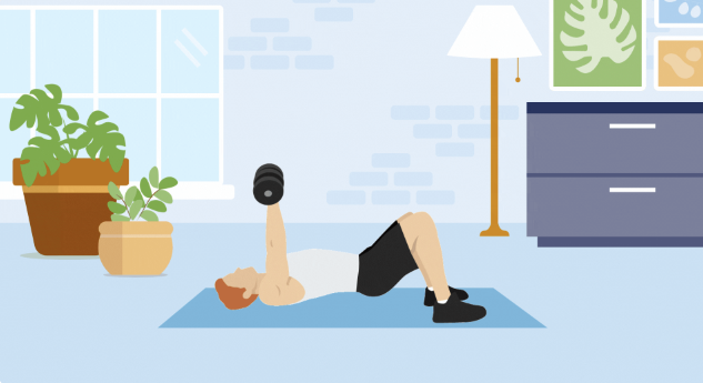 Das beste Oberkörper-Hanteltraining für Männer